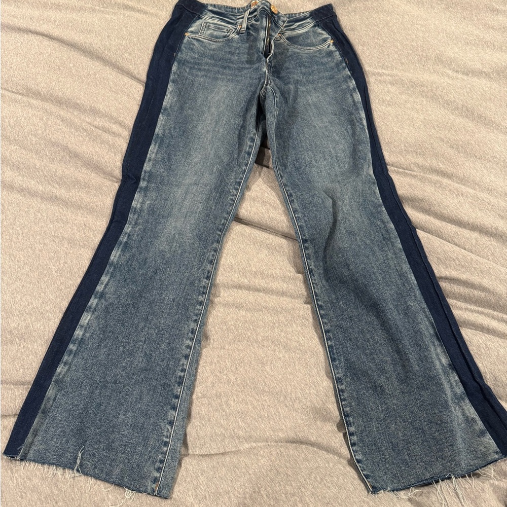 Kut from the Kloth Two-Tone Flare Jeans